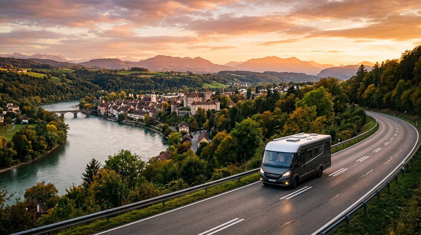 Pronájem obytných vozů Rheinfelden - Kompletní průvodce 2026